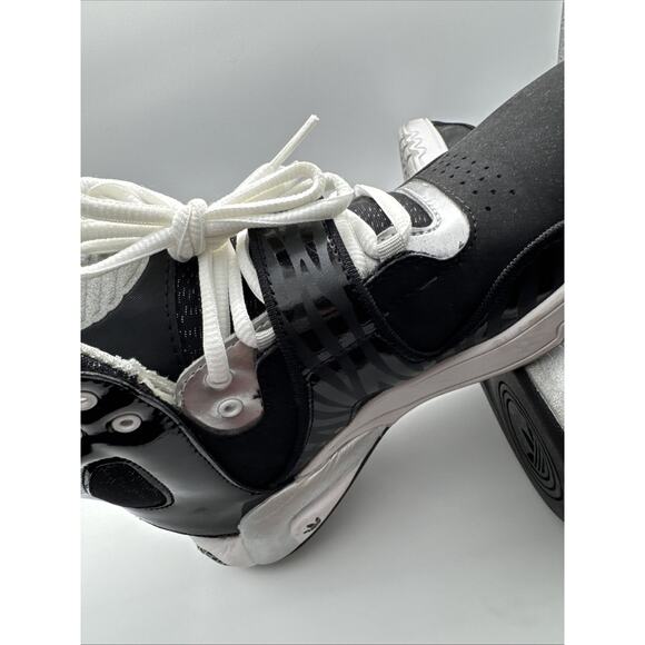 Womens Adidas Round HouseMid W - Q33015 Black Silver White Trainers Size 7 Clean - Picture 13 of 14